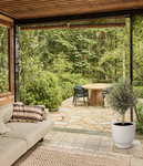 amber grail 58cm linnen wit